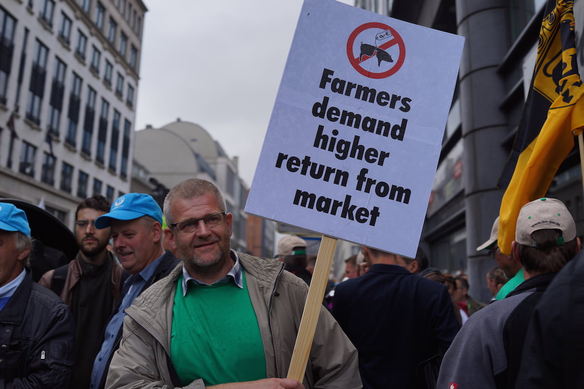 Brussels Protest