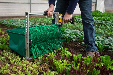 quick cut greens harvester