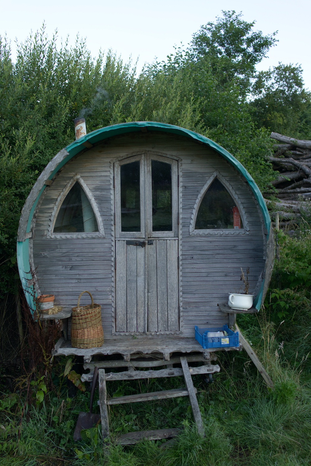 quirky hut